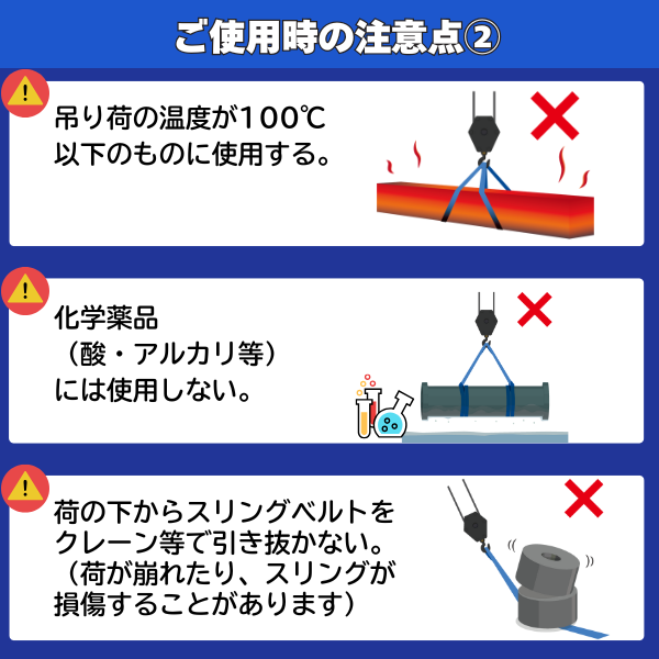 スリングベルト 75mm幅 長さ3m/4m/5m/6m ISO9001認証工場で製造