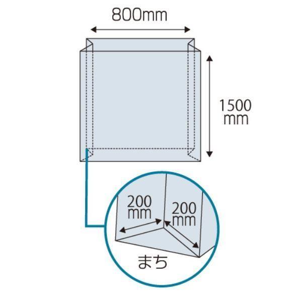 タイヤ保管袋 4WD車用 100枚入 (高密度ポリエチレン製)