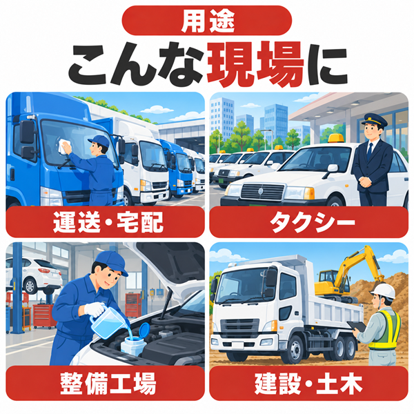 ウォッシャー液 業務用 20L 一般用 ジョイフル J-54【薄めて約60L分】