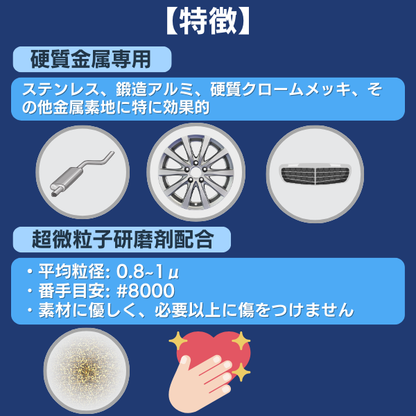 ピカール エクストラメタルポリッシュ 500mL 日本磨料工業 (金属用研磨剤)