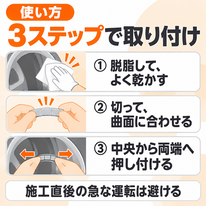 バランスウェイト 貼り付け 板状 鉛製 シルバー 5g・10g刻み 60g×50本（3kg）アルミホイール用